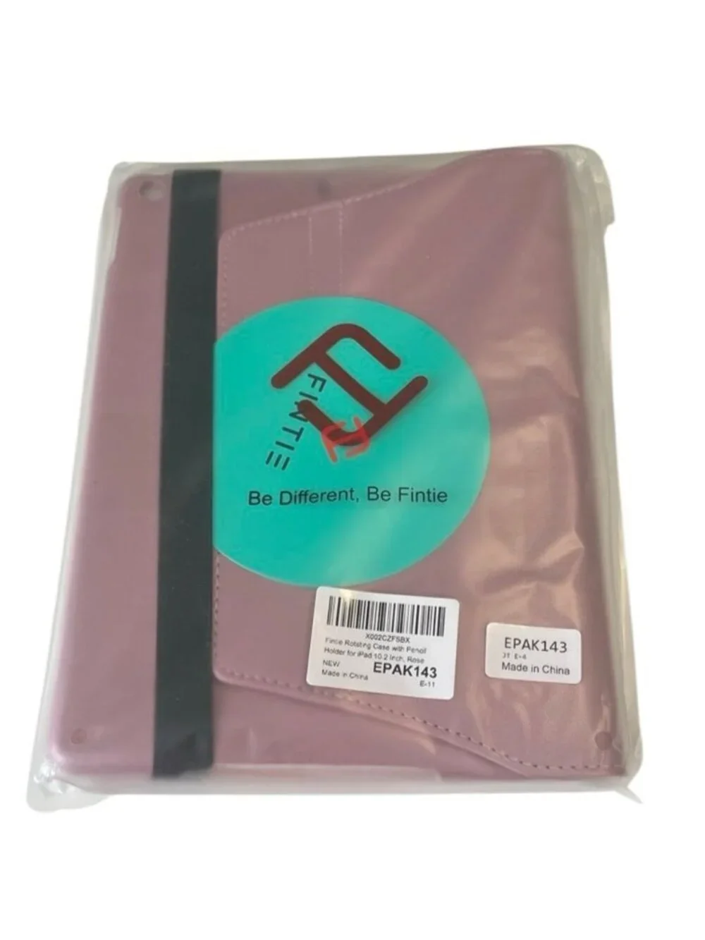 Ipad Rotating Case with Pencil Holder for 10.2 Inch Ipad Rose New